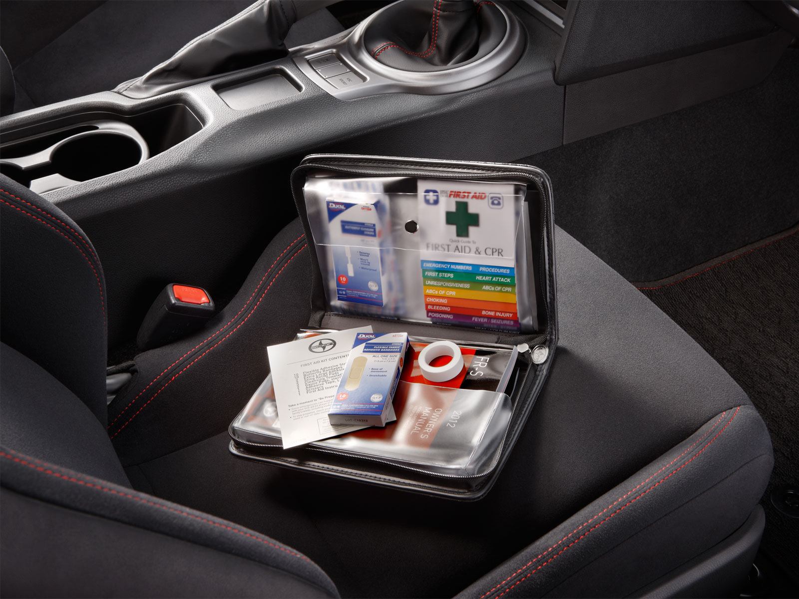 Pack in Your Vehicles First Aid Kit 